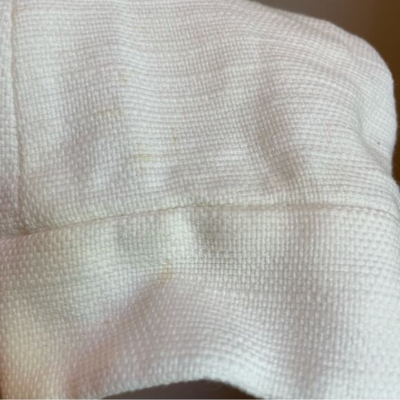 MaxMARA white hidden button blazer SIZE 4 - Picture 2 of 11